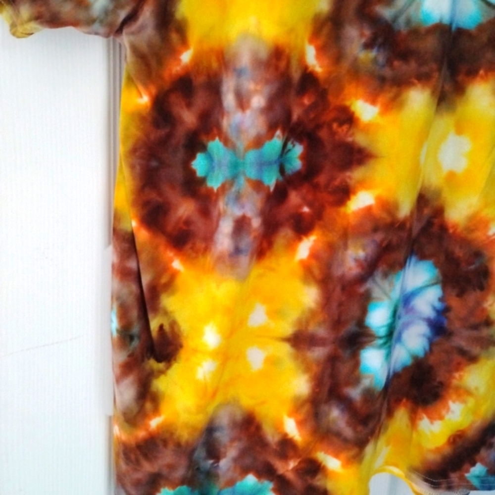 Vibrant Custom Tie-Dye T-Shirt - Picture 10 of 11